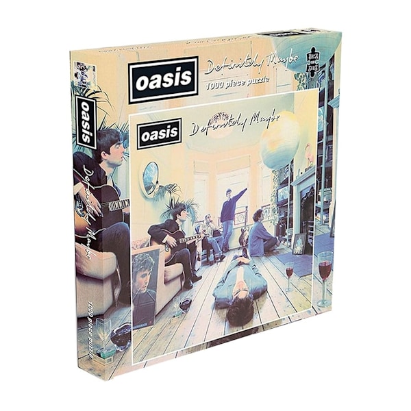 Oasis: Definitely Maybe 1000 Piece Jigsaw Puzzle Multicolor