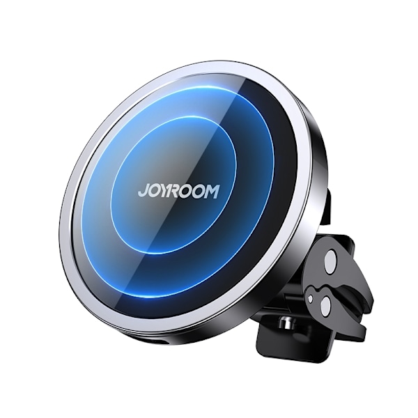 Joyroom Car Magnetic Holder Qi Wireless Inductive Charger 15W (MagSafe Compatible for iPhone) Black (JR-ZS240) Black