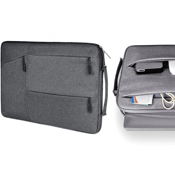 Tech-Protect Pocket 13&#39;&#39; Laptop Case - Dark Gray Gray