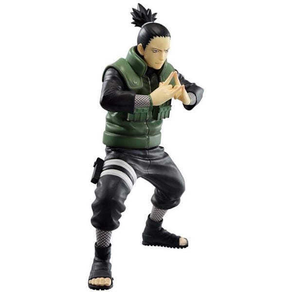 Naruto Shippuden Vibrasjonsstjerner Nara Shikamaru figur 17cm Multicolor