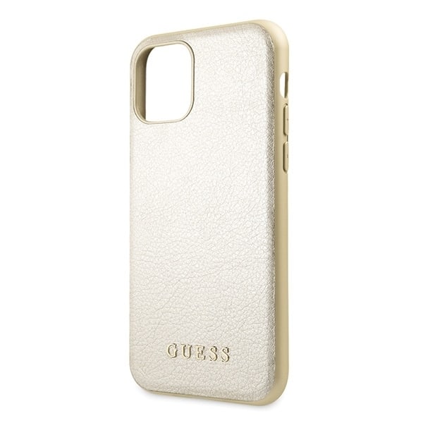 Guess GUHCN58IGLGO iPhone 11 Pro gold/gold hard case Iridescent Gold