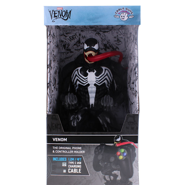 Marvel Venom figure clamping bracket Cable guy 20cm Multicolor