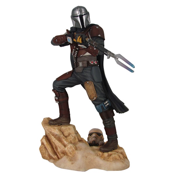 Star Wars Premier Collection The Mandalorian statue 29cm multifärg