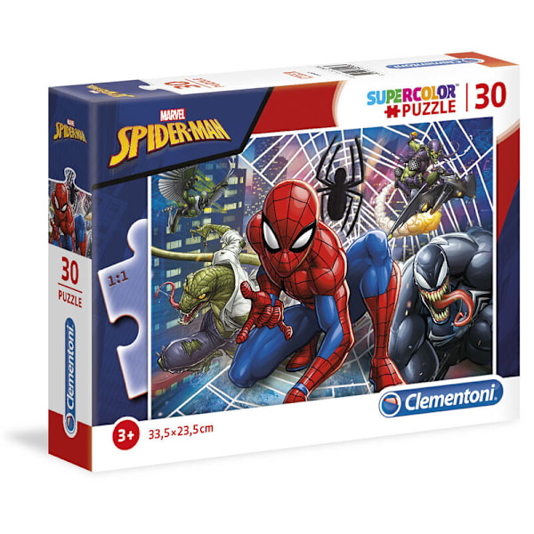 Marvel Spiderman puslespil 30 stk Multicolor