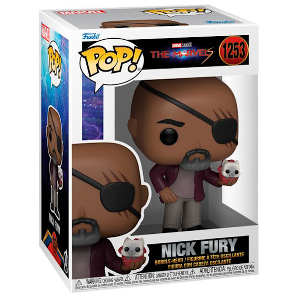 POP figure Marvel The MarvelS Nick Fury Multicolor