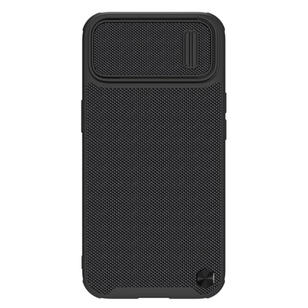 Nillkin Textured S Case for iPhone 14, armored cover with camera cover, black Black