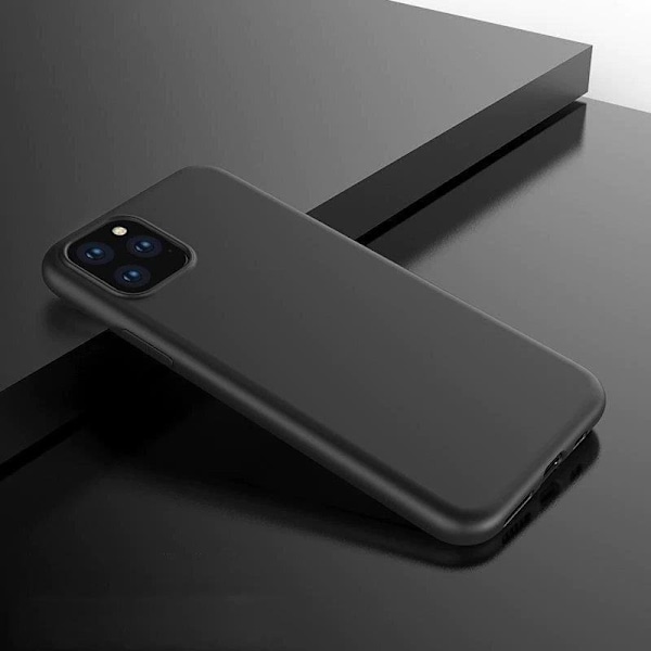 Soft Case TPU gel protective case cover for iPhone 12 Pro black Black