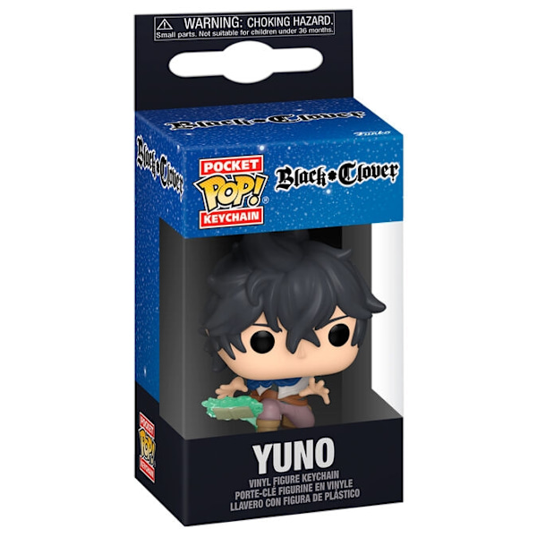 Pocket POP keychain Black Clover Yuno Multicolor