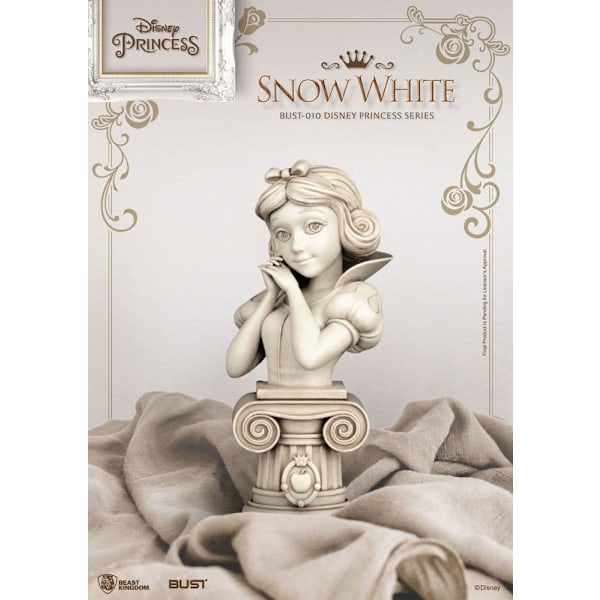 Disney Princess Series PVC Bust Snow White 15 cm multifärg