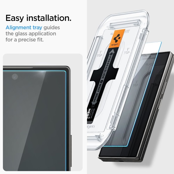 Spigen Glas.tR EZ Fit Tempered Glass for Samsung Galaxy Z Fold 6 - 2 pcs.