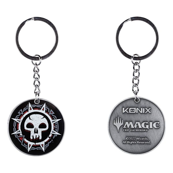 Magic the Gathering Keychain Black Mana Multicolor