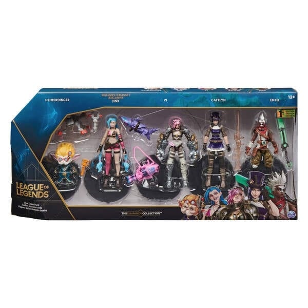 League of Legends Deluxe Action Figure 5er Pack 10 cm multifärg