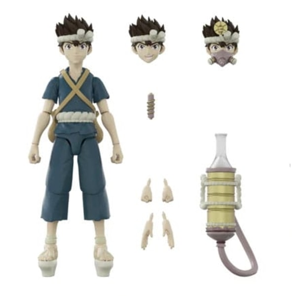 Dr. Stone Action Figure Chrome - Damaged packaging Multicolor