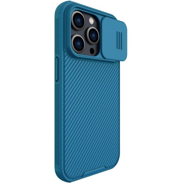 Nillkin CamShield Pro Case iPhone 14 Pro Armored Cover Camera Protector Blue Blue