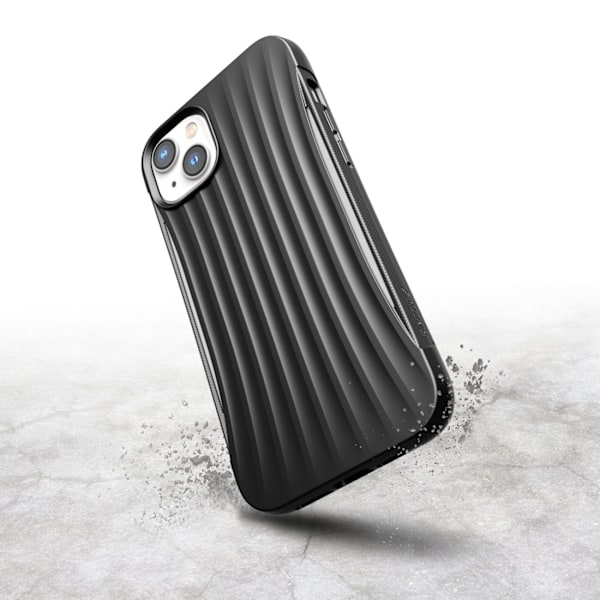 Raptic X-Doria Clutch Case iPhone 14 back cover black Black