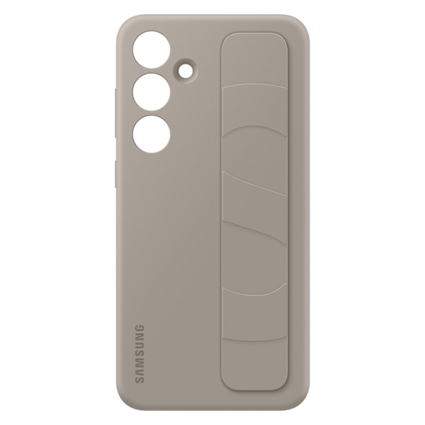 Samsung Standing Grip Case EF-GS921CUEGWW with holder / stand for Samsung Galaxy S24 - gray Gray