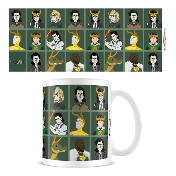 Loki Mug Comic Character Collection multifärg