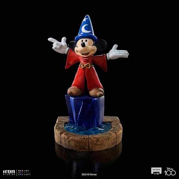 Disney Art Scale Statue 1/10 Mickey Fantasia Regular 25 cm Multicolor