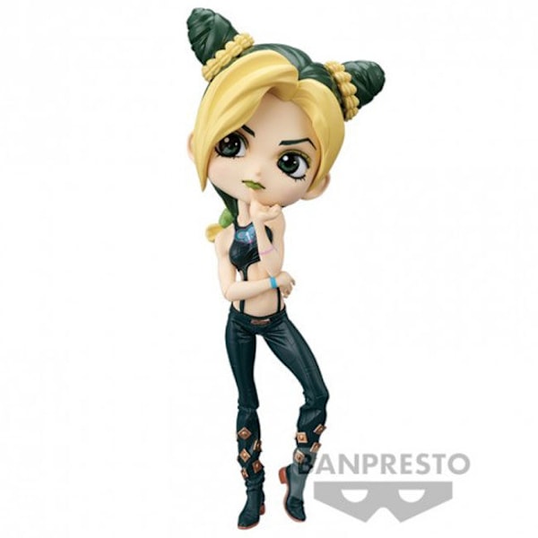 Jojos Bizarre Adventure Stone Ocean Jolyne Cujoh ver.A Q posket figur 14cm multifärg