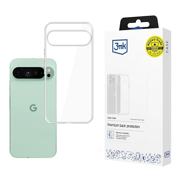 3mk Clear Case for Google Pixel 9 - transparent Transparent