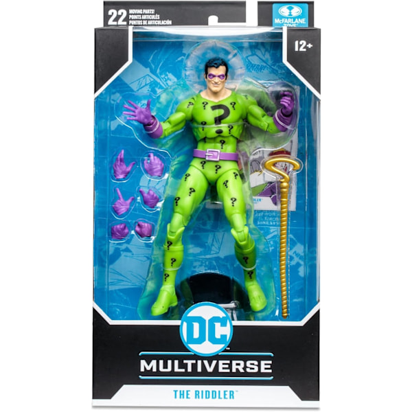 DC Multiverse Action Figure The Riddler (DC Classic) 18 cm Multicolor