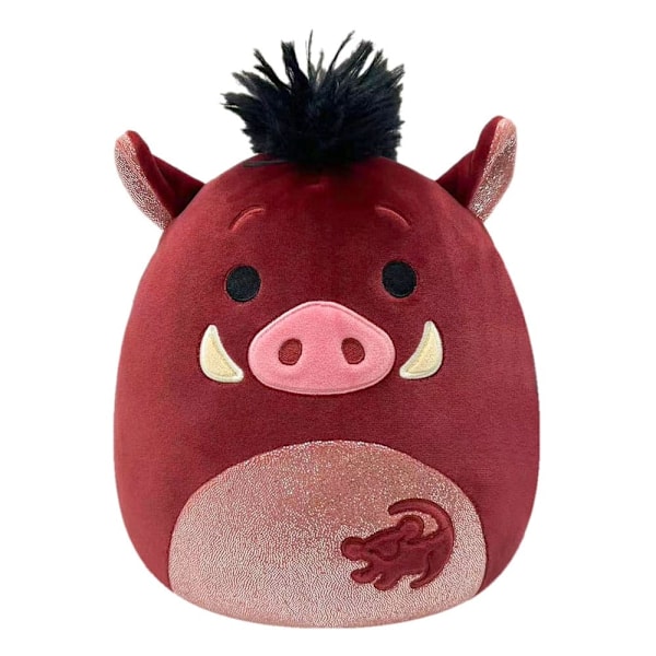 Squishmallows Plush Figure The Lion King 30th Anniversary Pumbaa 20 cm Multicolor