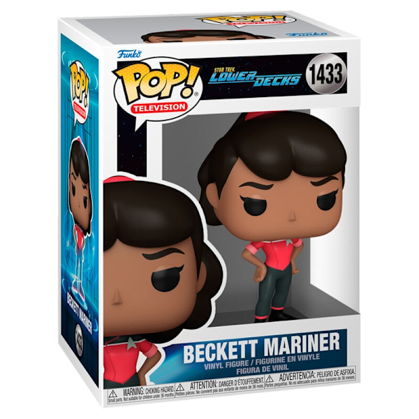 POP figure Star Trek Lower Decks Beckett Mariner Multicolor