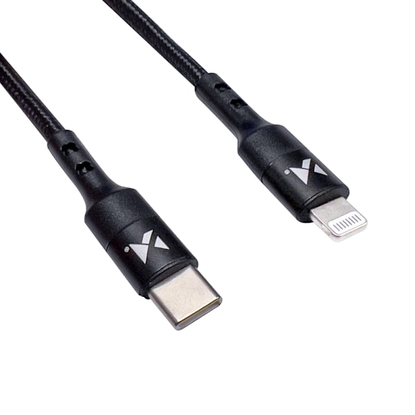 Wozinsky WUC-PD-CL2B Lightning - USB-C PD 18W 480Mb/s 2m cable - black Black