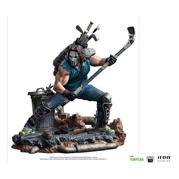 Teenage Mutant Ninja Turtles BDS Art Scale Statue 1/10 Casey Jones 19 cm multifärg