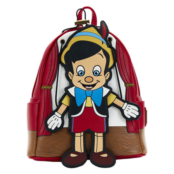 Loungefly Disney Pinocchio rygsæk 26cm Multicolor