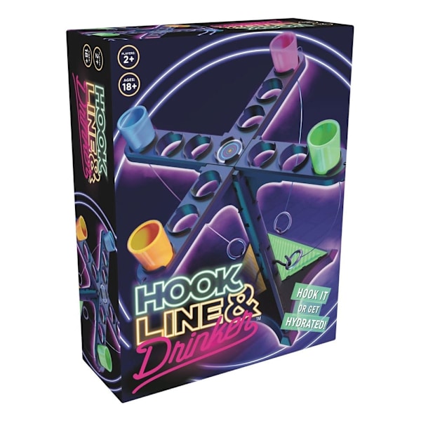 Party Game Hook, Line and Drinker Multicolor