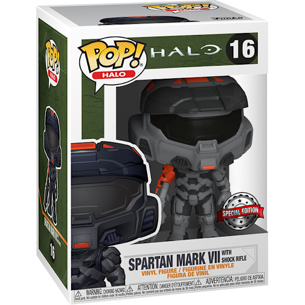 POP figure Halo Spartan Mark VII Exclusive Multicolor