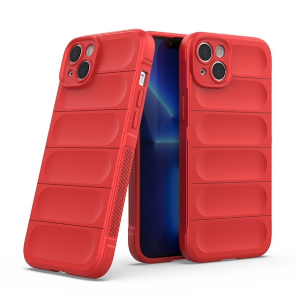 Magic Shield Case case for iPhone 14 Plus flexible armored cover red Red