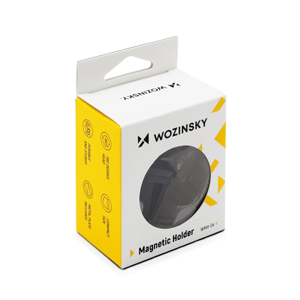 Wozinsky magnetic holder for car grill black (WMH-04) Black