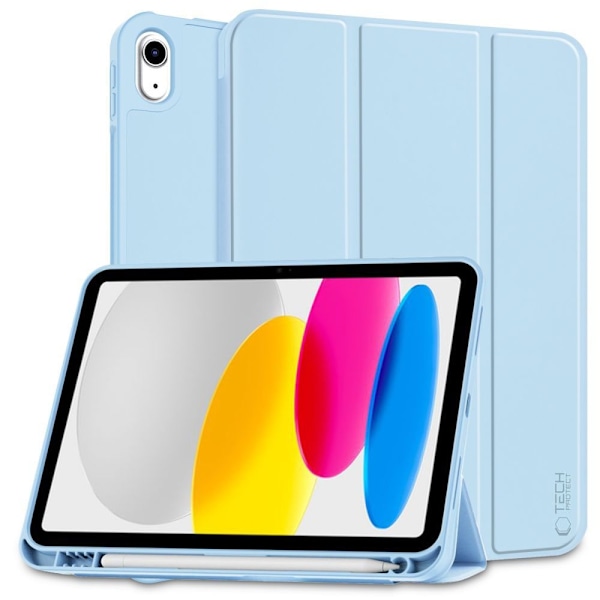 Tech-Protect SC Pen case for iPad 10.9&quot; 2022 - light blue Blue