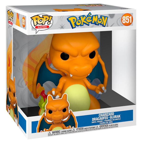 POP figure Pokemon Charizard 25cm Multicolor