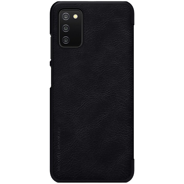 Nillkin Qin leather holster case for Samsung Galaxy A03s black Black