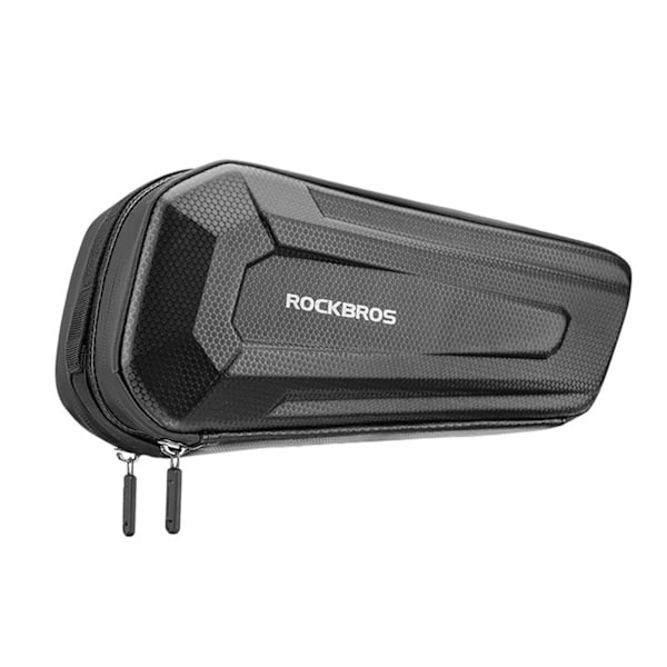 Rockbros B66 waterproof bicycle bag for frame - black Black