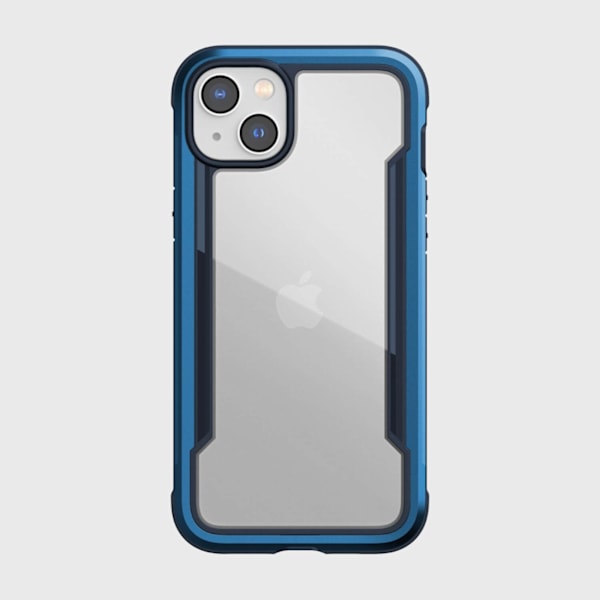 Raptic X-Doria Shield Case iPhone 14 armored cover blue Blue