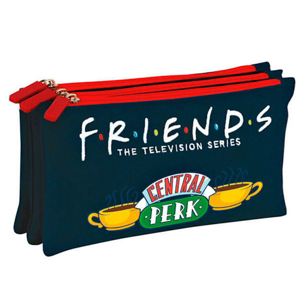 Friends triple pencil case Multicolor