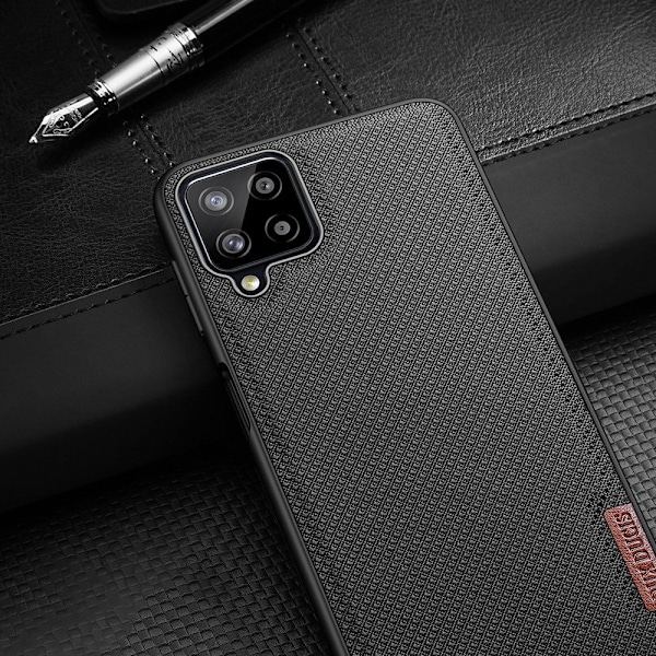 Dux Ducis Fino case covered with nylon material for Samsung Galaxy A22 4G gray Gray