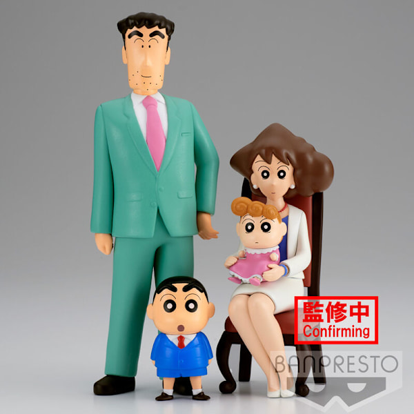 Crayon Shinchan Nohara Family Photo Vol.2 figure 21cm multifärg