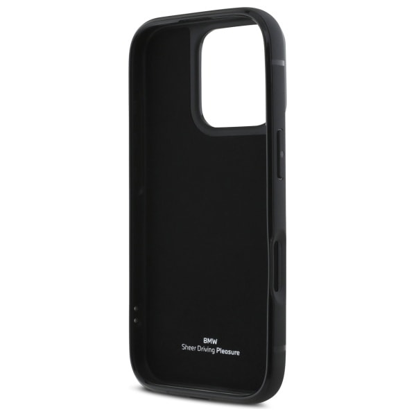 BMW Sign Leather Cardslot Case for iPhone 16 Pro Max - Black Black