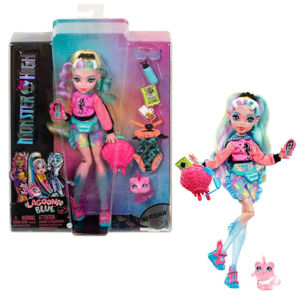 Monster High Doll Lagoona Blue 25 cm Multicolor