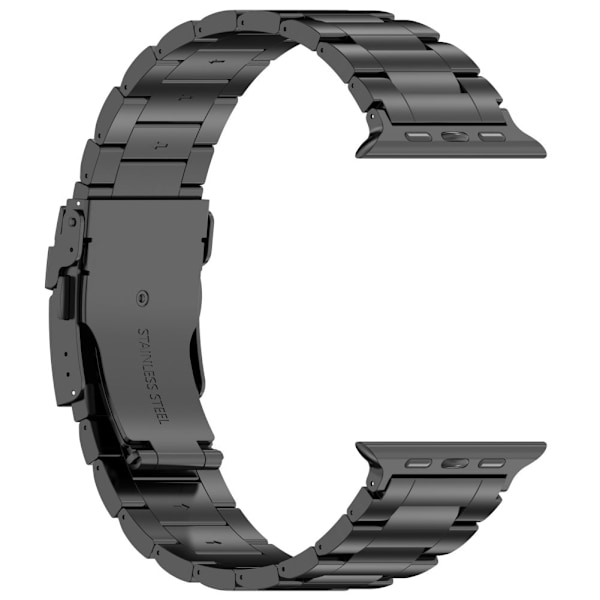 Tech-Protect Stainless Pro Strap for Apple Watch 4 / 5 / 6 / 7 / 8 / 9 / SE / Ultra 1 / 2 (42 / 44 / 45 / 49 mm) - Black Black