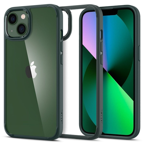 Spigen Ultra Hybrid iPhone 13 Case - Dark Green Green