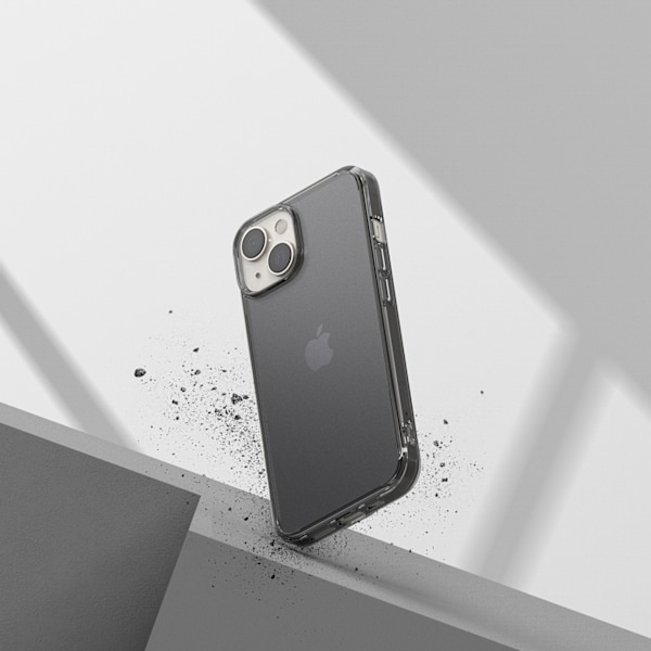 Ringke Fusion Matte case iPhone 14 Plus cover with a gel frame gray