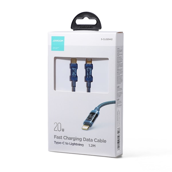 Joyroom S-CL020A12 Lightning / USB-C PD cable 20W 1.2m - blue Blue