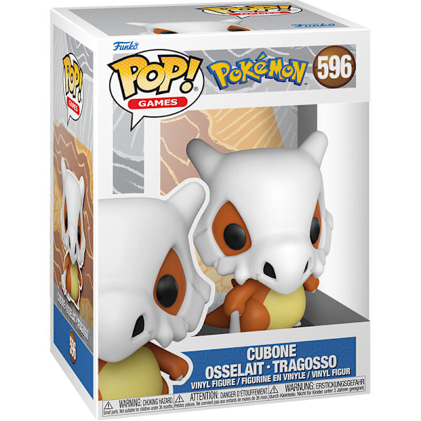 POP-figur Pokemon Cubone Multicolor