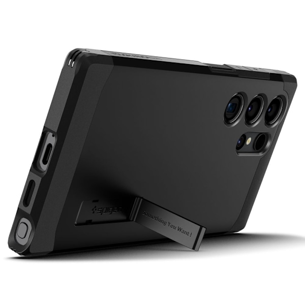 Spigen Tough Armor MagSafe case for Samsung Galaxy S24 Ultra - black Black